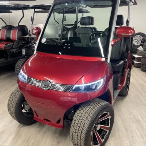 Red 2024 Evolution D3 golf cart for sale