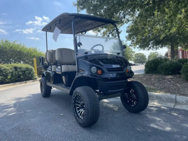 2023 E-Z-Go Express L6 Gas Black - Image 2